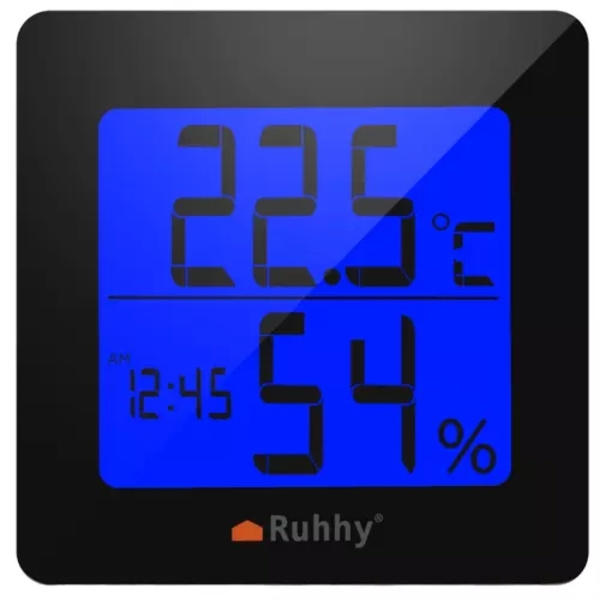 Hygrometer & Termometer - Måler luftfuktighet & temperatur