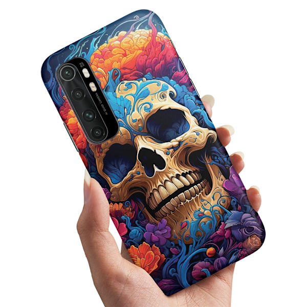 Deksel / Mobildeksel til Xiaomi Mi Note 10 Lite - Skull