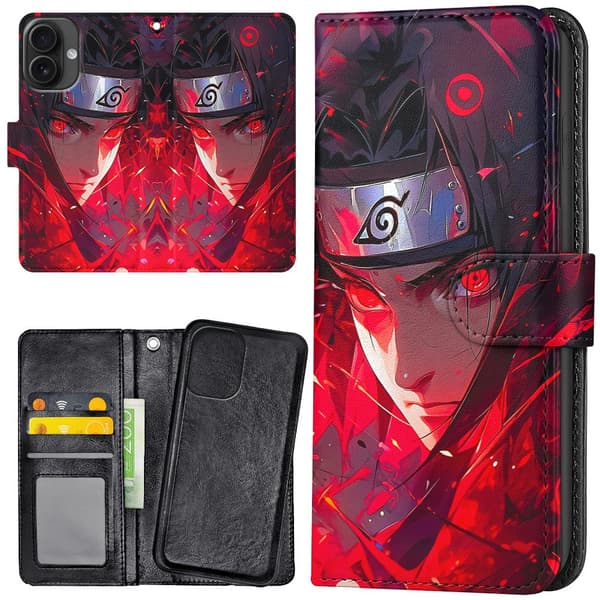iPhone 16 - Plånboksfodral/Skal Sasuke Naruto