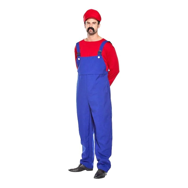 Super Mario - Rörmokare - Maskeraddräkt