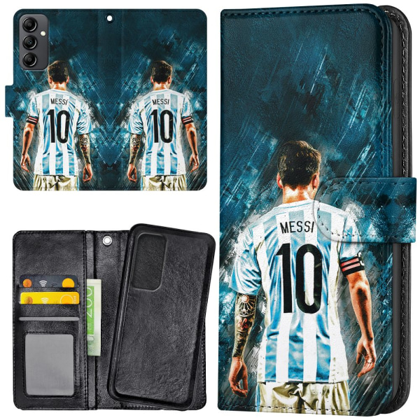 Samsung Galaxy A14 - Plånboksfodral/Skal Messi