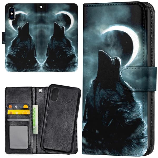 iPhone XR - Lompakkokotelo/Kuoret Wolf