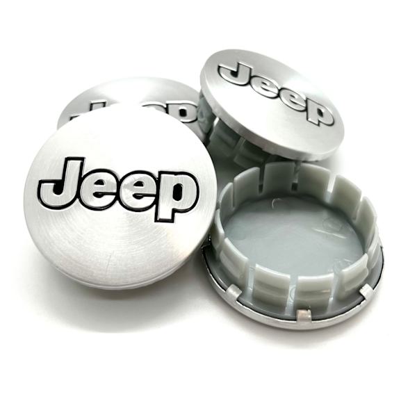 4-Pak - Jeep Senterkopper - Bil 56mm - Aluminium