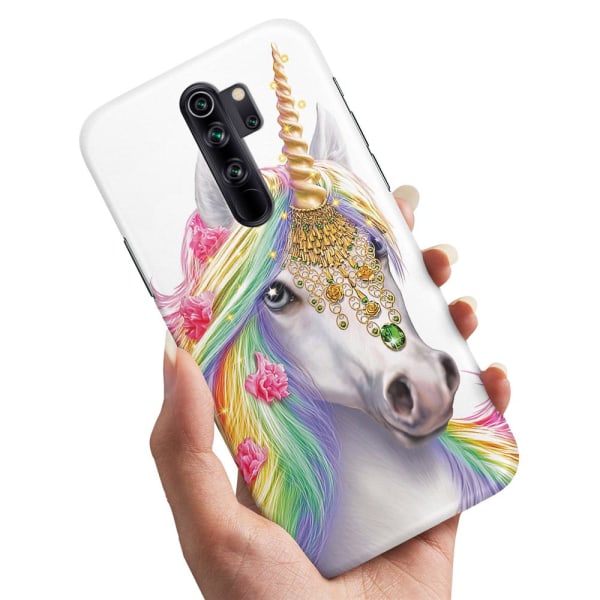 Xiaomi Redmi Note 8 Pro - Cover/Mobilcover Unicorn/Enhjørning