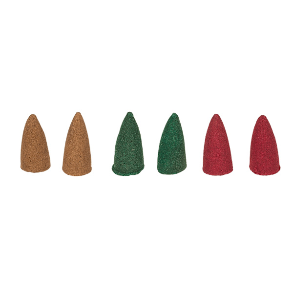 20-Pak - Røkelseskjegler / Røkelse - Du velger duft! MultiColor Ros