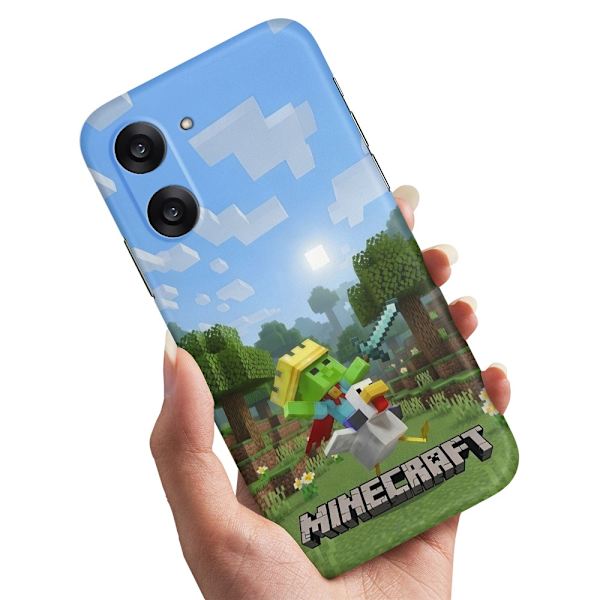Deksel / Mobildeksel til OnePlus Nord CE5 - Minecraft