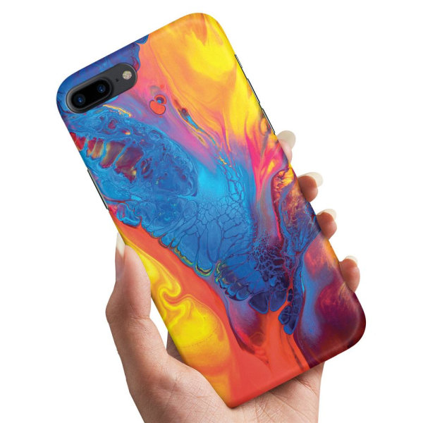 iPhone 7/8 Plus - Skal/Mobilskal Marmor multifärg