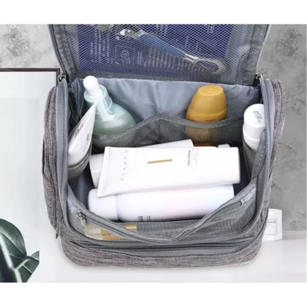 Meikkipussi / Hygienialaukku / Kauneuslaukku - Makeup Bag Grey