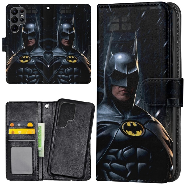 Samsung Galaxy S23 Ultra - Plånboksfodral/Skal Batman