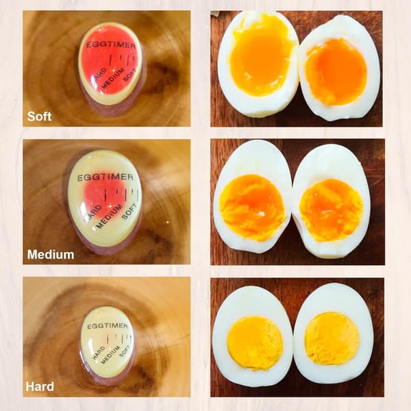 Eggetimer / Timer til Egg - Se når eggene er perfekt kokt
