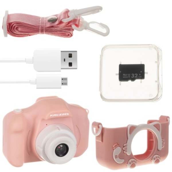 Digitalkamera 1080p / Kamera för Barn - Barnkamera Rosa