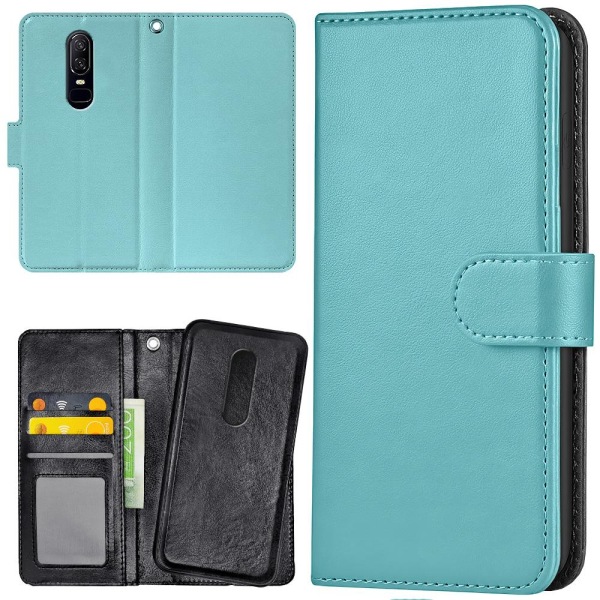 OnePlus 7 - Mobilcover/Etui Cover Turkis Turquoise