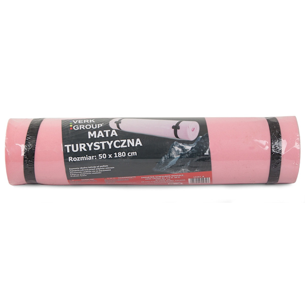 Yogamatta / Träningsmatta - Matta till Yoga - 180 x 50 cm Pink