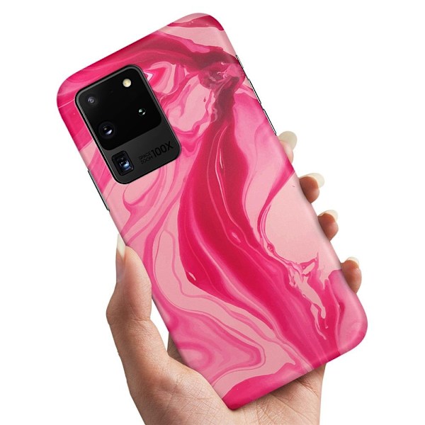 Samsung Galaxy S20 Ultra - Deksel/Mobildeksel Marmor Multicolor