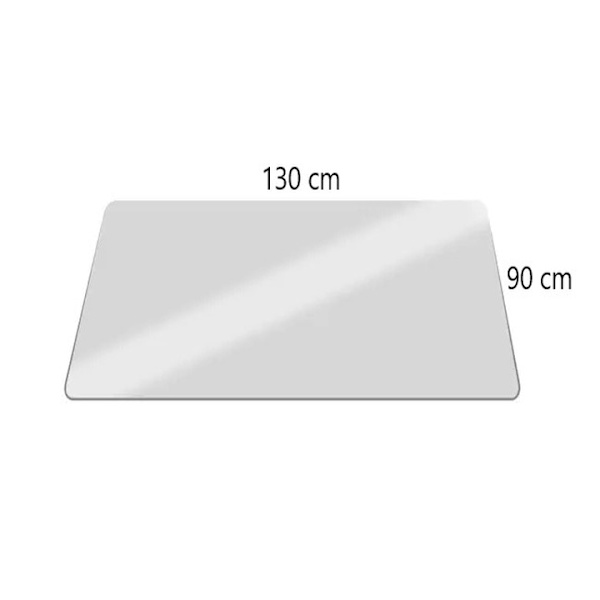 Golvskydd Matta till Stol / Stolsmatta - 90x130cm Transparent