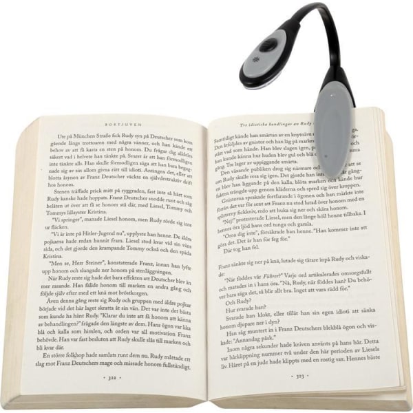 Kirjavalaisin - Lukulamppu / LED-lamppu kiinnikkeellä - Lamppu kirjalle Multicolor