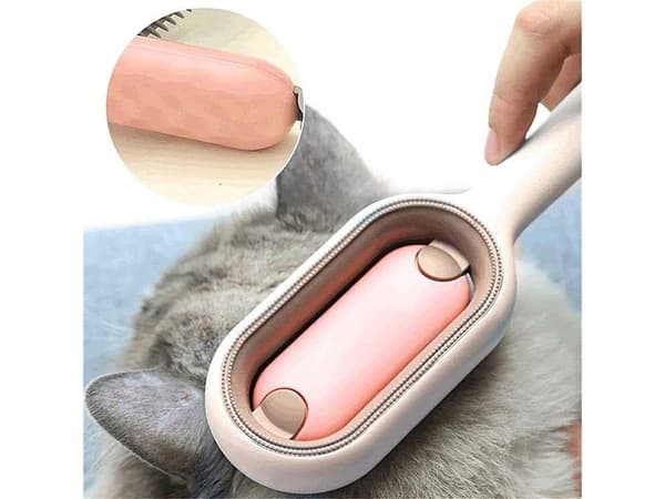 Pelsbørste - Katt & Hundbørste Pink