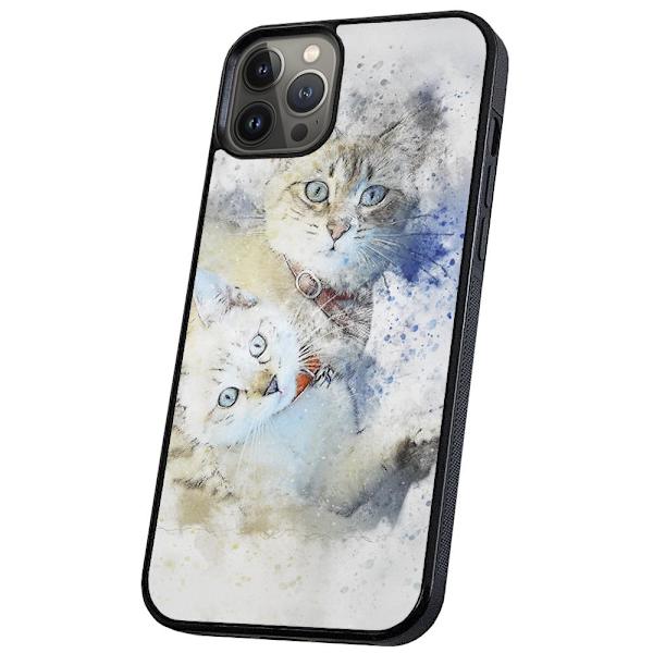 iPhone 11 Pro - Deksel/Mobildeksel Katter Multicolor