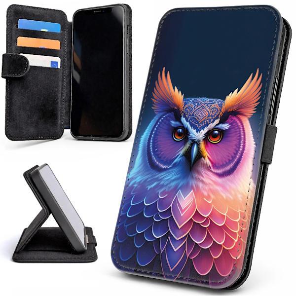 Lommebok Deksel / Mobildeksel til iPhone 11 - Ugle