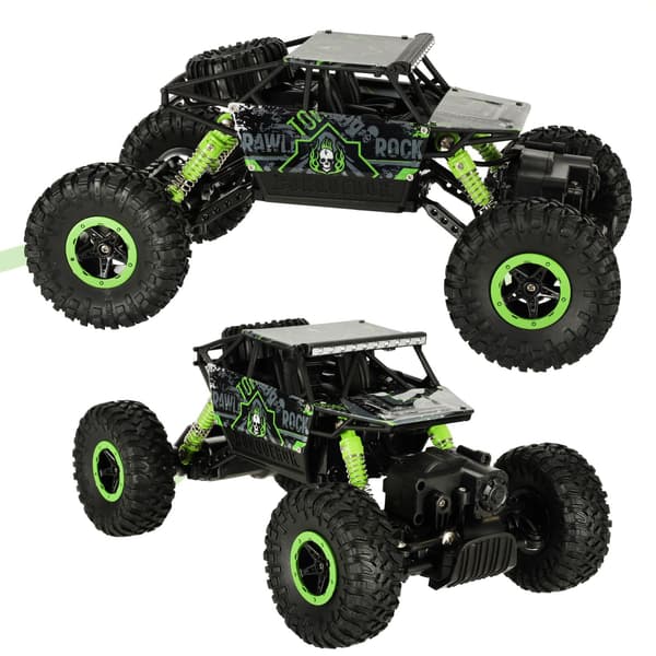 Radiostyrd Off-Road Bil / 1:18 Crawler - RC Green