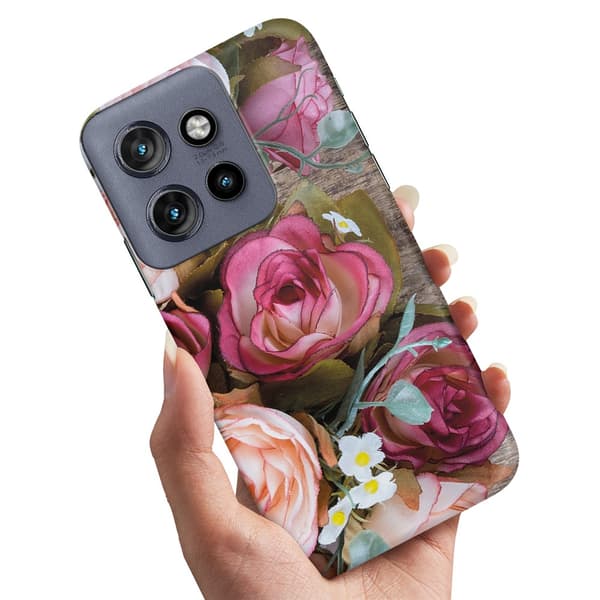 Deksel / Mobildeksel til Motorola Edge 50 Neo - Blomster