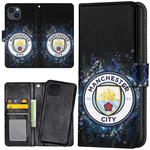 iPhone 15 Plus - Lommebok Deksel Manchester City