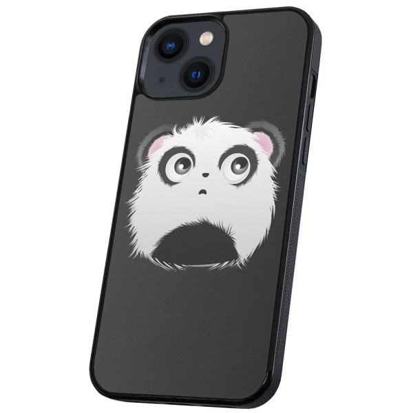 iPhone 13 - Skal/Mobilskal Pandahuvud multifärg