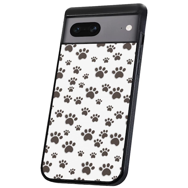 Google Pixel 7 - Skal/Mobilskal Paw Pattern