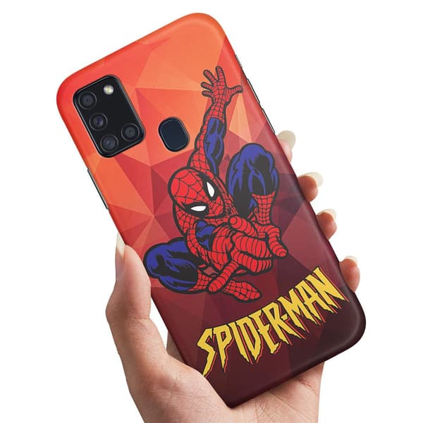 Deksel / Mobildeksel til Samsung Galaxy A21s - Spider-Man