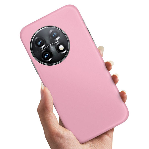 OnePlus 11 5G - Kuoret/Suojakuori Vaaleanpunainen