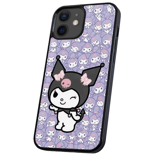 iPhone 12/12 Pro - Deksel/Mobildeksel Kuromi Kitty