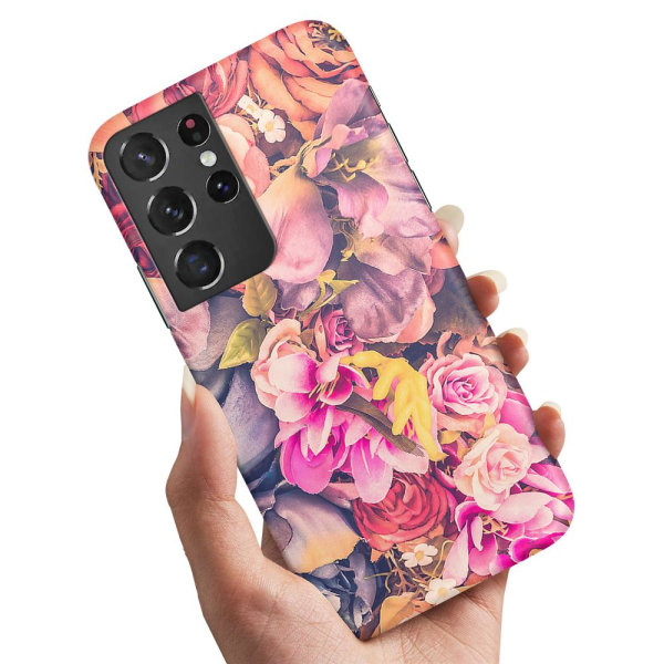 Samsung Galaxy S21 Ultra - Skal/Mobilskal Roses