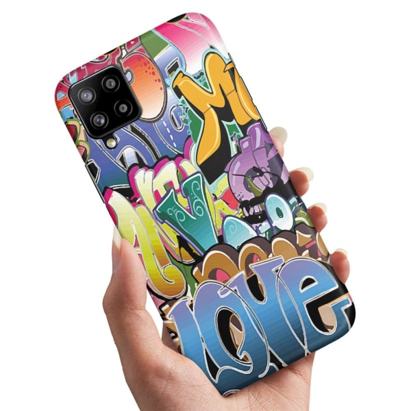 Samsung Galaxy A12 - Cover/Mobilcover Graffiti