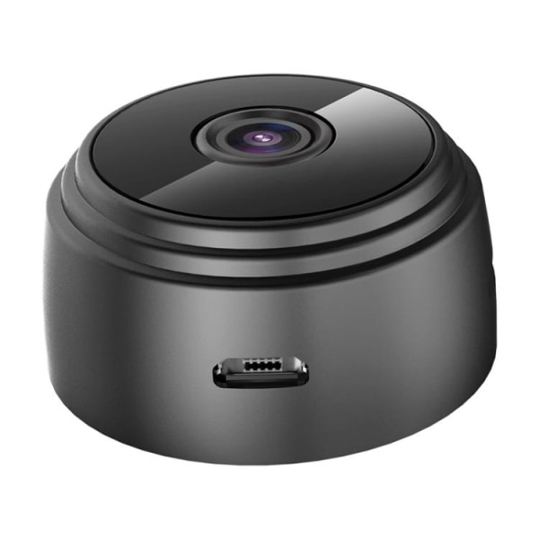 150 ° IP-kamera / trådløst overvågningskamera - WiFi Black