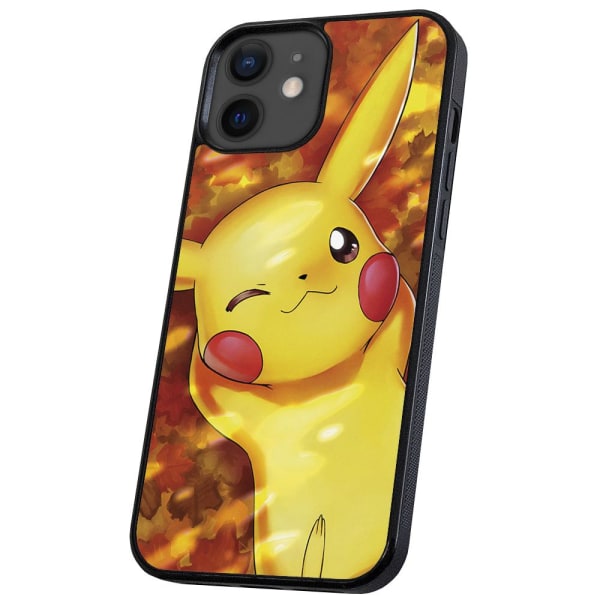iPhone 12/12 Pro - Deksel/Mobildeksel Pokemon Multicolor