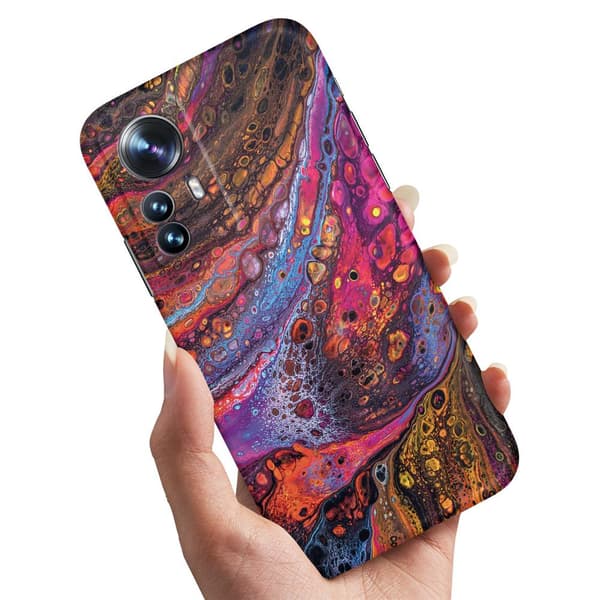Deksel / Mobildeksel til Xiaomi 12T / 12T Pro - Psykedelisk