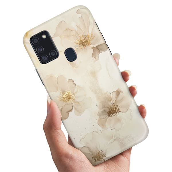 Deksel / Mobildeksel til Samsung Galaxy A21s - Flowers