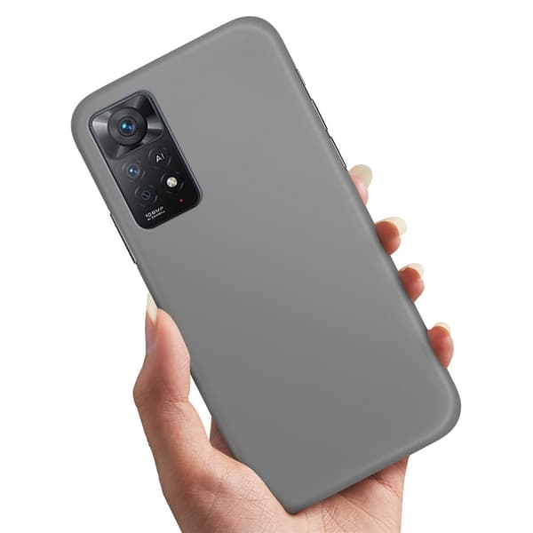 Cover / Mobilcover til Xiaomi Redmi Note 11 - Grå