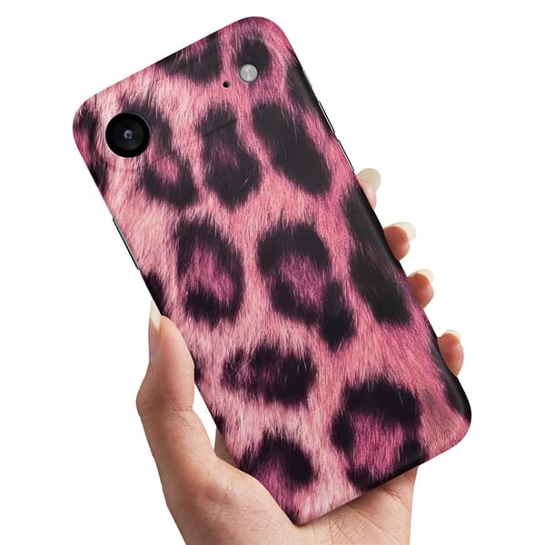 Deksel / Mobildeksel til iPhone 17 Air - Pink Leopard