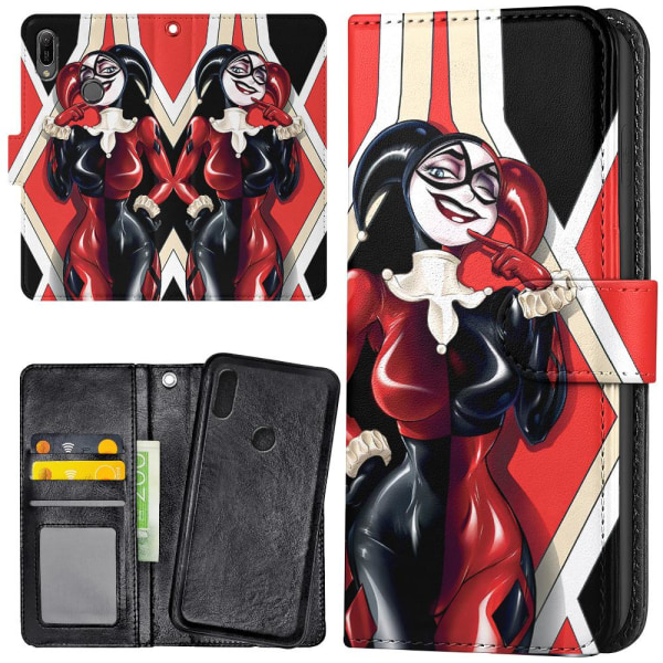 Huawei Y6 (2019) - Mobilcover/Etui Cover Harley Quinn