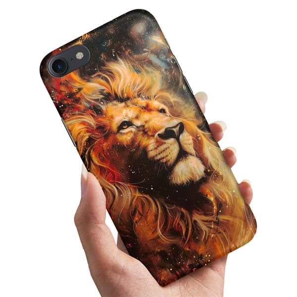 Deksel / Mobildeksel til iPhone 6 / 6s - Lion