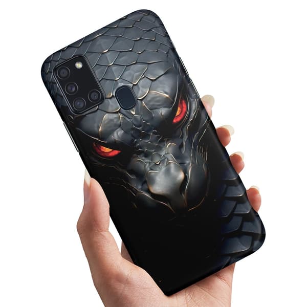 Deksel / Mobildeksel til Samsung Galaxy A21s - Snake