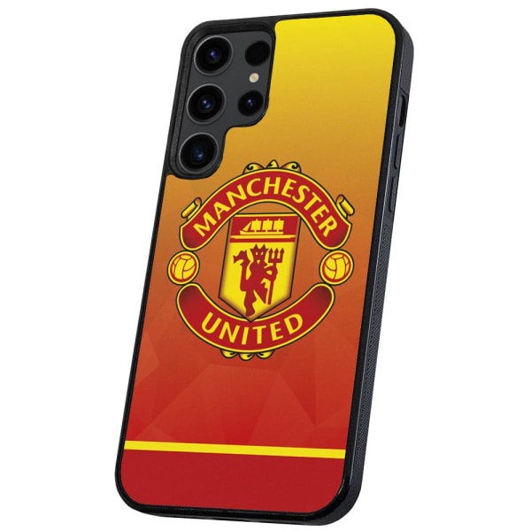 Samsung Galaxy S22 Ultra - Cover/Mobilcover Manchester United Multicolor