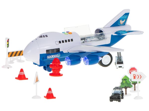 Transportflygplan Leksak - Polis