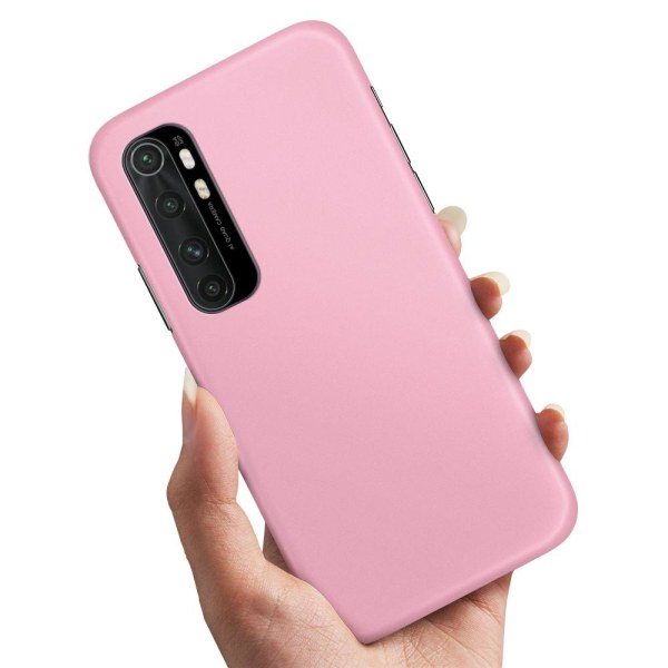 Xiaomi Mi Note 10 Lite - Kuoret/Suojakuori Vaaleanpunainen Light pink