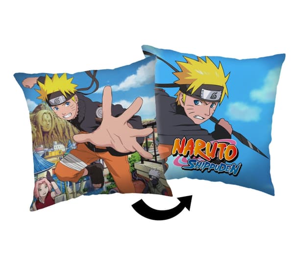 Naruto Shippuden kudde, dekorkudde 40x40 cm