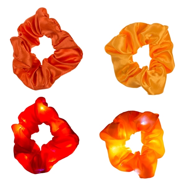 Scrunchie LED-valoilla - Hiuspanta Multicolor