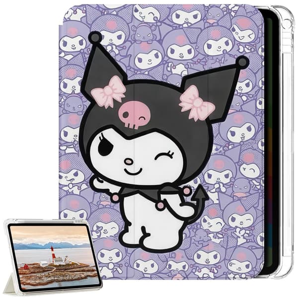 Deksel til iPad Mini 6th gen / iPad Mini (A17 Pro) - A15/A17 Pro - 2021/2024 - 8.3" - Kuromi Kitty