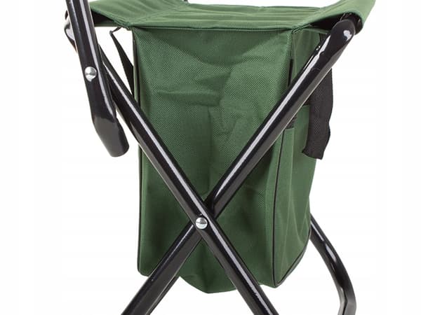 Sammenklappelig Stol med Opbevaringstaske – Campingstol Green