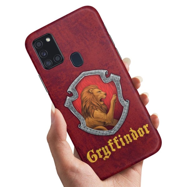Samsung Galaxy A21s - Cover/Mobilcover Harry Potter Gryffindor